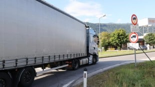 Bald gilt auf der B320 im Ennstal wieder ein Verbot für Transit-Lkw. 