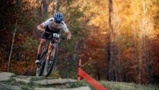 Max Foidl auf dem Weg zum Spitzenplatz.