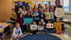 Ein Aktionstag der Bäuerinnen fand in der Volksschule Maria Saal statt. Mit dabei auch ...