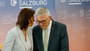 Schwaiger liegt derzeit im Krankenhaus, Edtstadler übernimmt seine Agenden.