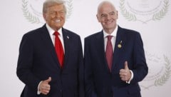 US-Präsident Donald Trump und FIFA-Präsident Gianni Infantino