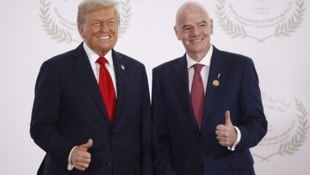 US-Präsident Donald Trump und FIFA-Präsident Gianni Infantino