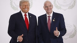 FIFA-Boss Gianni Infantino und US-Präsident Donald Trump