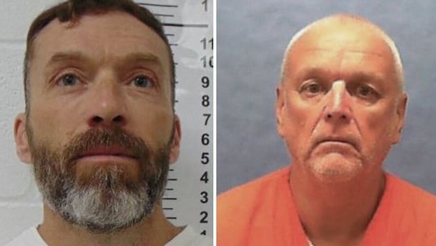 Der 48-jährige Lance Shockley (l.) und der 72-jährige Samuel Smithers