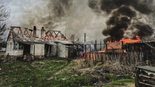 Seit Monaten rückt die russische Armee auf Kupjansk vor und nimmt die Stadt und umliegende ...