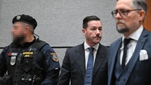 René Benko am Mittwoch vor Gericht.