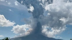 Beim Ausbruch des Lewotobi Laki-Laki in der Nacht auf Mittwoch (Ortszeit) kam es auch zu einer ...