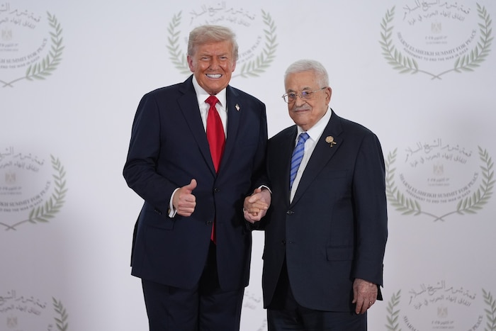 Trump und Abbas am Montag im ägyptischen Sharm-El-Sheik
