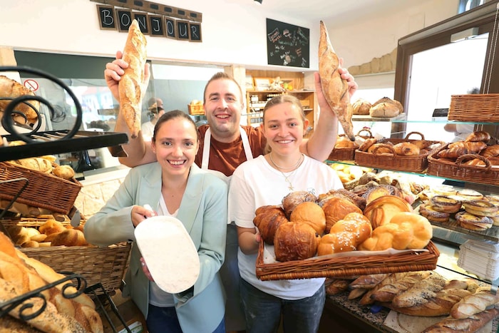 Gauthier Noppe in seiner Boulangerie in Brunn am Gebirge