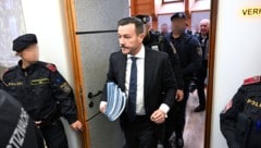 Rekord-Pleitier Rene Benko fasst in Innsbruck 24 Monate Haft aus.