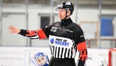 Hier beim Eishockey: Stephan Orel ist Schiedsrichter aus Leidenschaft.