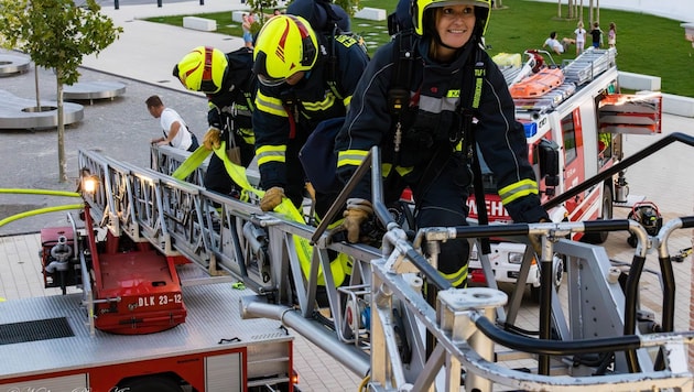 Action pur: So wie das Leben von Feuerwehrleuten nunmal ist!