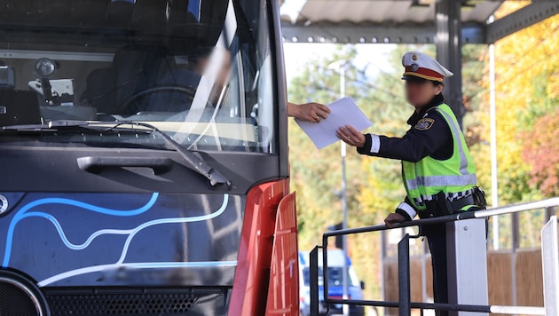 Bei der Kontrollstelle Kundl wurde der Italiener aus dem Verkehr gezogen (Archivbild).