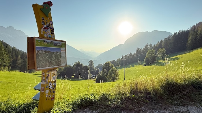 Auch auf den Almen ist es schön.