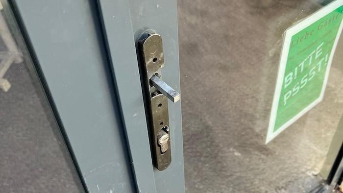 Die Schäden beim Türschloss sind kostspielig,