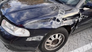Viele Dellen: Der Audi hielt den irren „Fahrstil“ nicht durch.