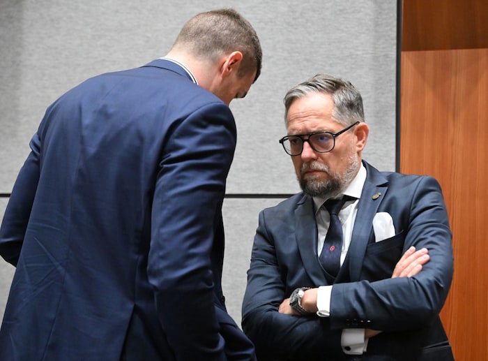 Benkos Anwalt Norbert Wess (re.) mit seinem Kanzleikollegen Thomas Pillichshammer