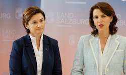 Marlene Svazek und Karoline Edtstadler werden mit der Abstimmung ihrer Kammerräte im Parlament ...