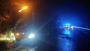 Die FF Grein musste schon um 5 Uhr früh ausrücken 