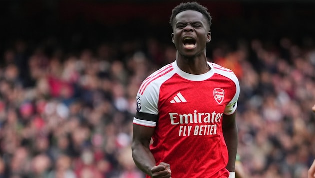 Arsenals Bukayo Saka