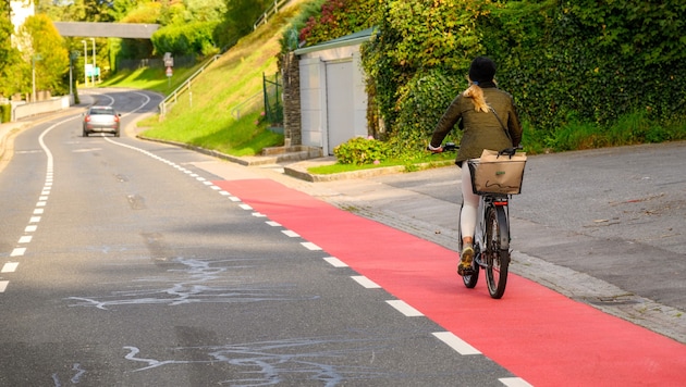 Mit einem Hightech-Forschungs-Drahtesel wird bis August 2026 die Teststrecke am Wörthersee ...