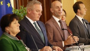 Die Landesregierung präsentierte das Budget 2026. 