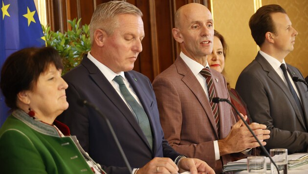 Die Landesregierung präsentierte das Budget 2026.