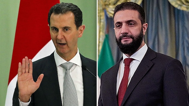 Bashar al-Assad genießt den Schutz des russischen Staates, wohin er mitsamt Familie nach dem ...