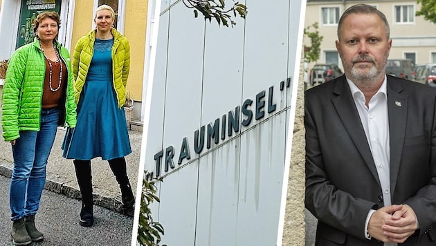 Selina Prünster und Katharina Fruhmann (li.) fordern eine Wiederholung der Abstim- mung – ...