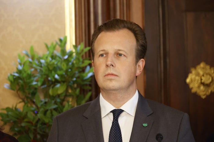 Kulturlandesrat Karlheinz Kornhäusl bei der Budget-Präsentation