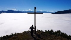 In dieser Woche bot sich unter dem Kirchenspitz ein imposantes Nebelmeer.