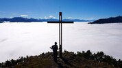 In dieser Woche bot sich unter dem Kirchenspitz ein imposantes Nebelmeer.