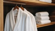 Hotel- und Badegäste konnten gegen ein Pfand Bademäntel und Handtücher ausleihen – das System ...