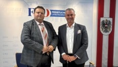 Die Klubchefs Norbert Hofer (FPÖ) und Bernd Strobl (ÖVP) wollen bei der Aufarbeitung der Causa ...