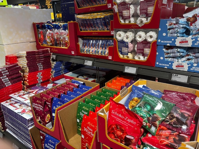 Aktuelles Bild aus der Filiale eines Diskonters.