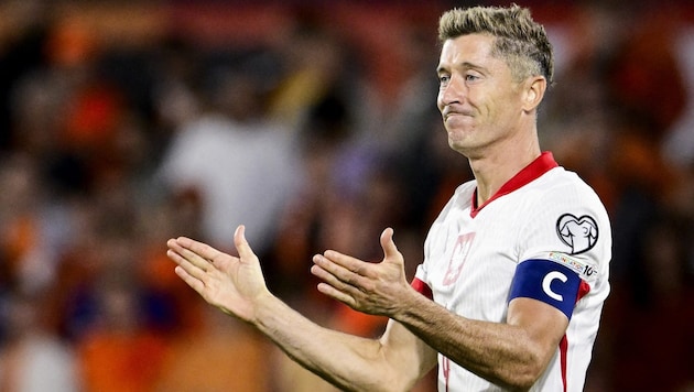 Robert Lewandowski steht in Barcelona zunehmend unter Druck.