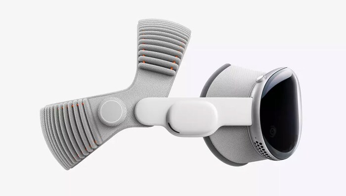 Die Vision Pro gibt es nun mit einem verbesserten Kopfriemen und mehr Prozessorleistung.