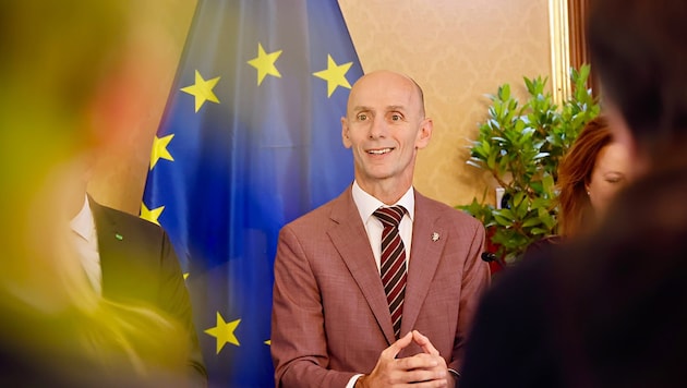 Finanzlandesrat Willibald Ehrenhöfer (ÖVP) präsentierte am Donnerstag das Budget für 2026