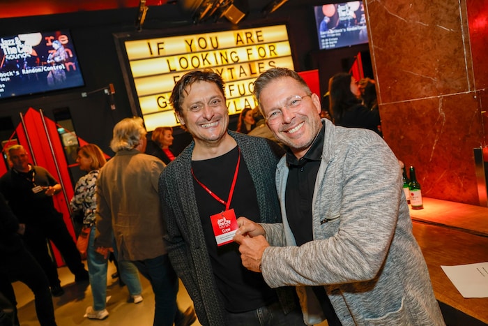 Markus Deisenberger (li.) und Andreas Gfrerer in der Szene