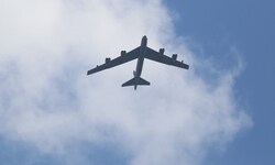 Ein B-52 Langstreckenbomber der US-Air Force (Symbolbild)