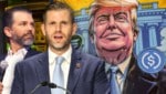 Trumps Söhne Donald Trump Jr. und Eric sind groß im Geschäft mit Kryptowährungen, aber auch ...