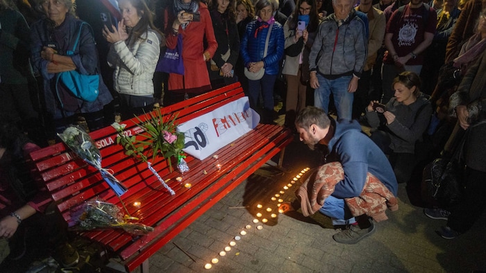 In Mailand fand eine Mahnwache für Pamela Genini statt.