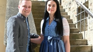 Auch in Mirnig wurde heuer ein Trachtenpaar gesucht