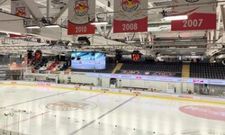 Hier findet im CHL-Achtelfinale erst das Rückspiel statt: Die Eisarena Salzburg.