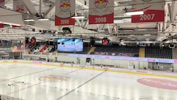 Hier findet im CHL-Achtelfinale erst das Rückspiel statt: Die Eisarena Salzburg.