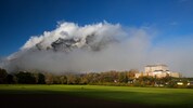 Nebel zieht auf über Trautenfels: Ab 1. Jänner ist das Schloss zwei Tage die Woche geschlossen.
