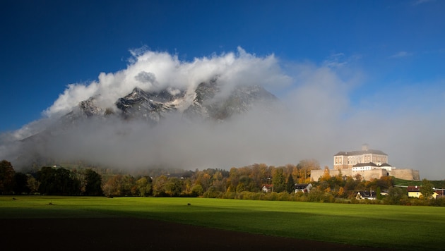 Nebel zieht auf über Trautenfels: Ab 1. Jänner ist das Schloss zwei Tage die Woche geschlossen.