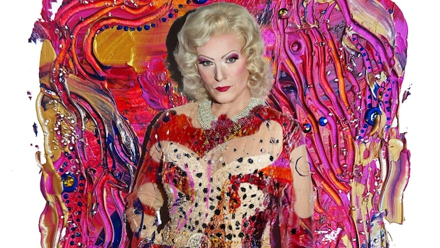 Margarita Gavrielova setzte Alfons Haider in Szene. Hier als Göttin Aphrodite.