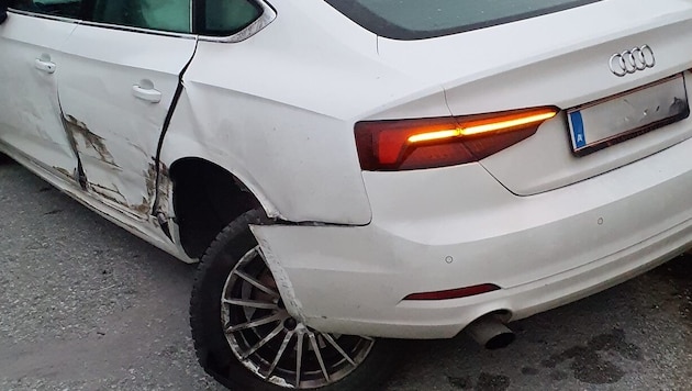 Gekracht hat es in Seekirchen.