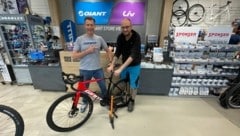 Starkes Team: Chef Roland Wagner und Verkaufsprofi Richard Saufnauer.